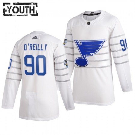 St. Louis Blues Trikot RYAN O'REILLY 90 Weiß 2020 NHL All-Star Adidas Authentic - Kinder